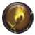 flaming arrow button