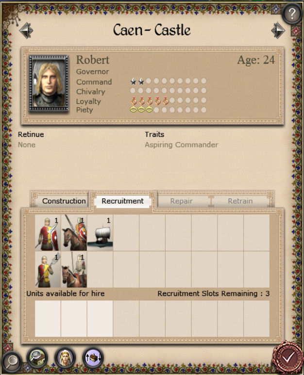 recruitment tab