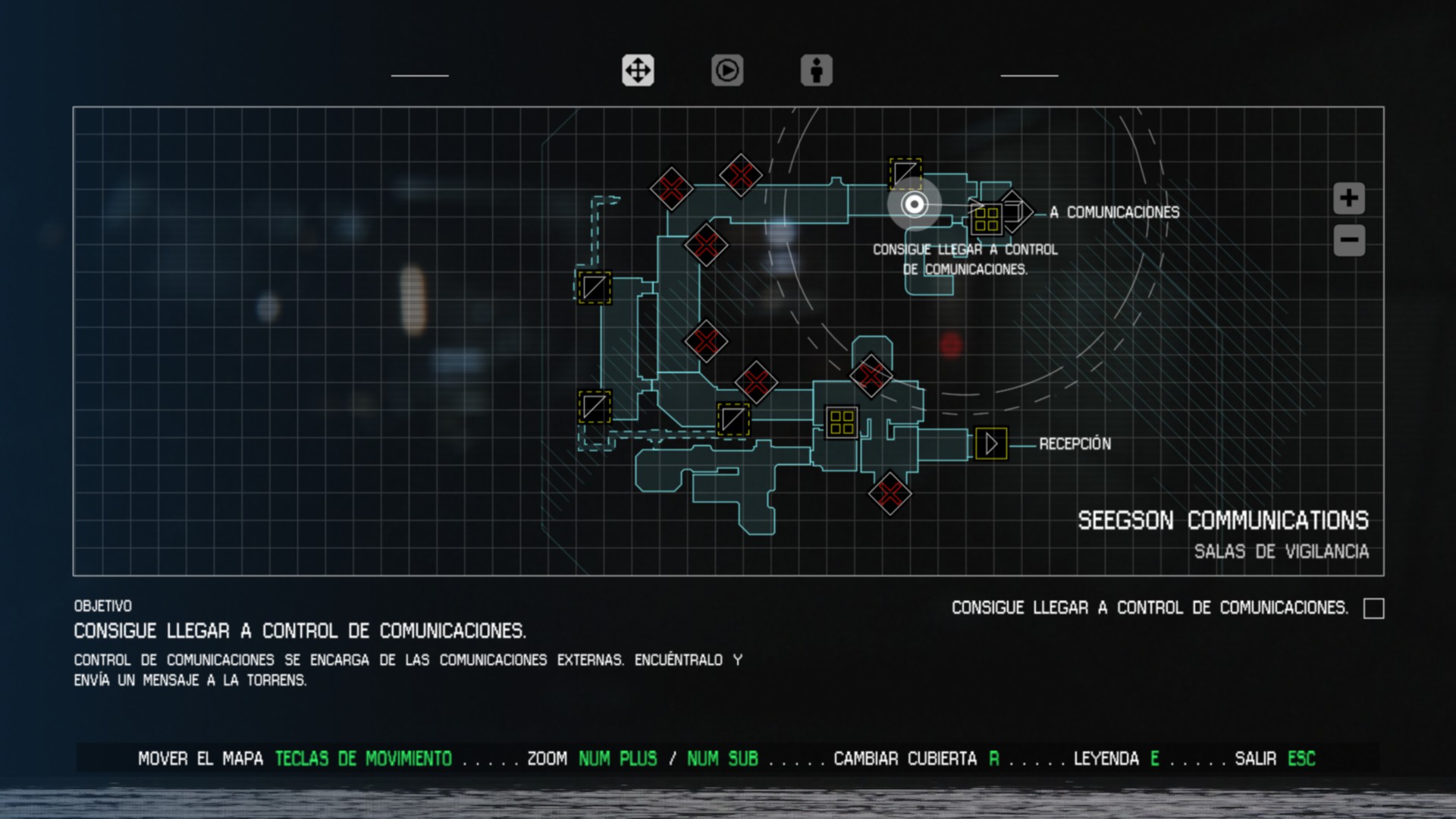 Image of map screen