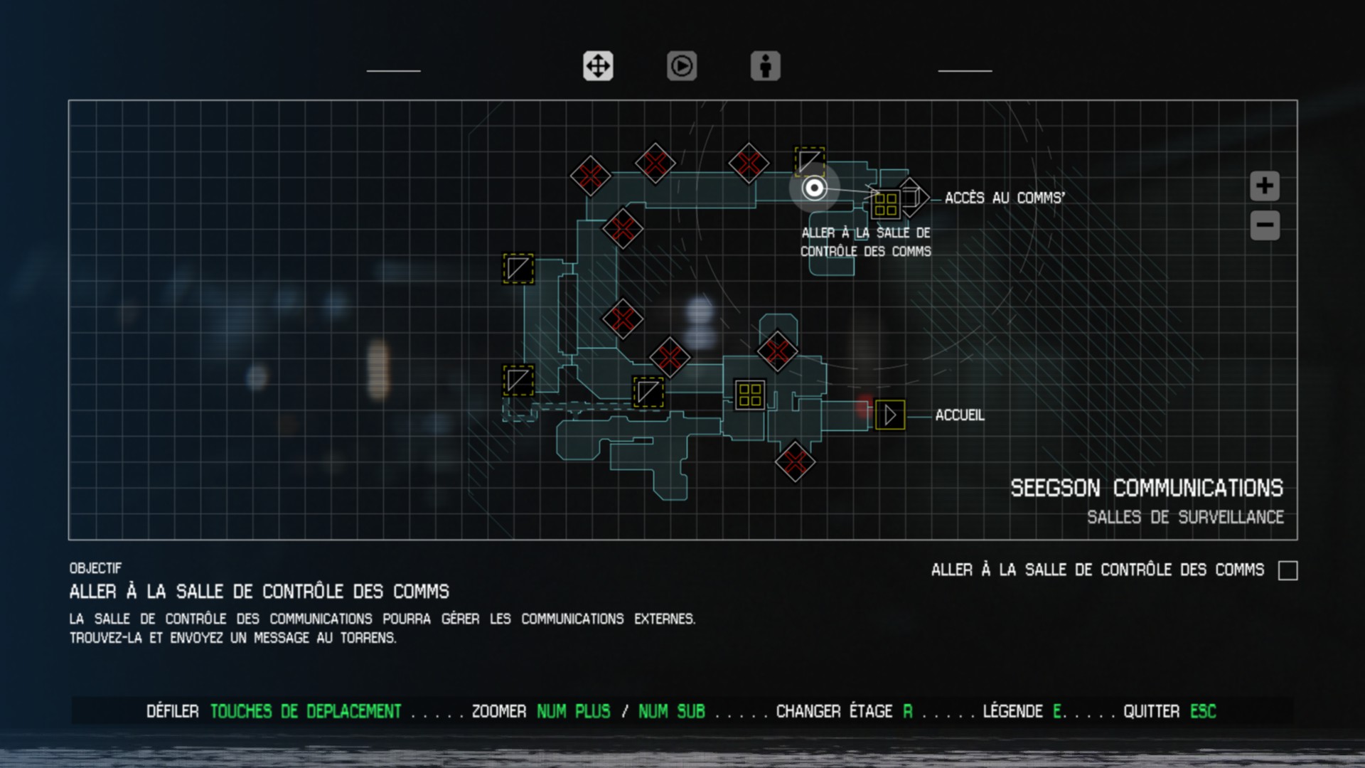 Image of map screen