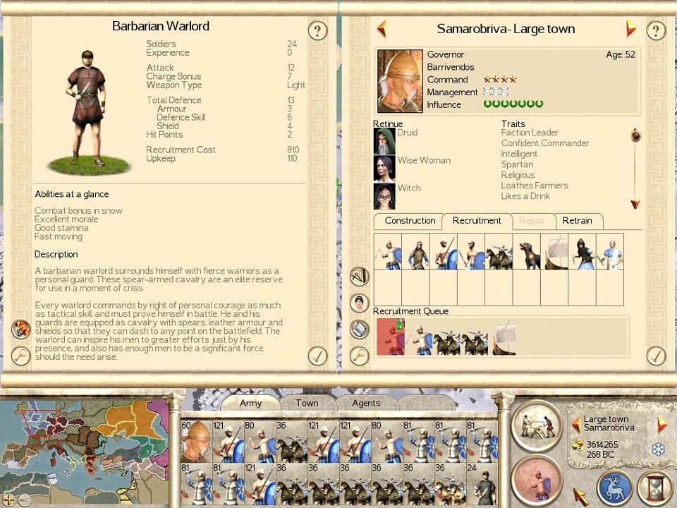 settlement screen desktop