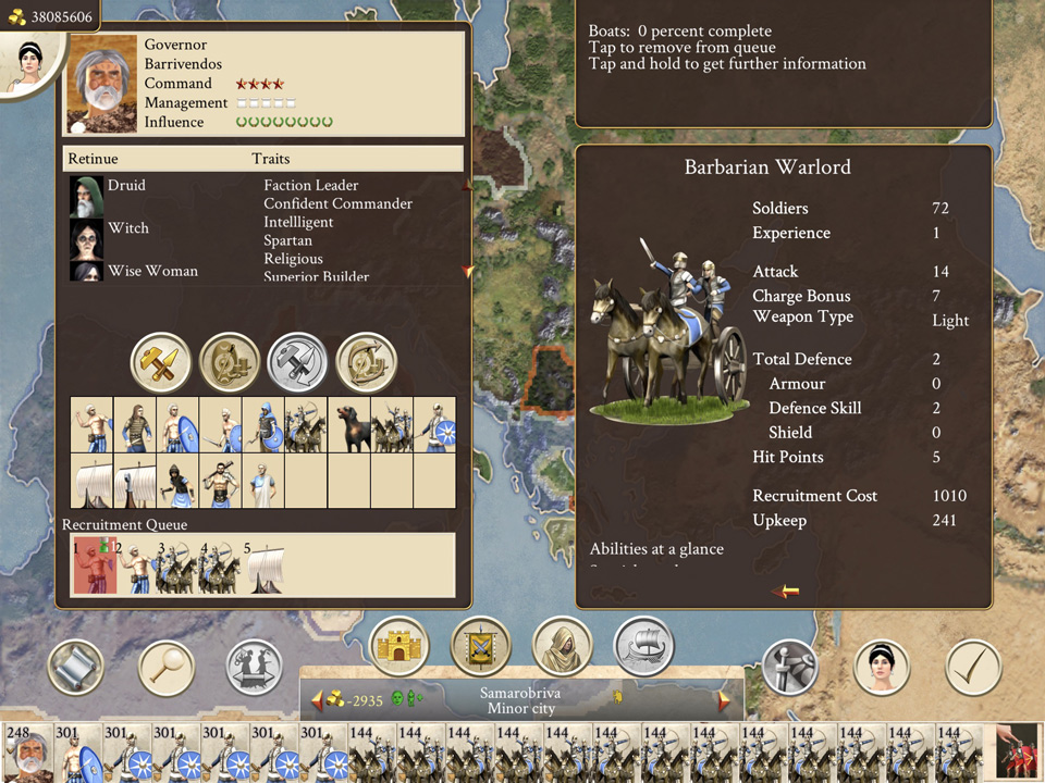 settlement screen ipad