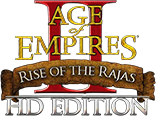 Age of Empires II: HD Edition - Rise of the Rajas expansion logo