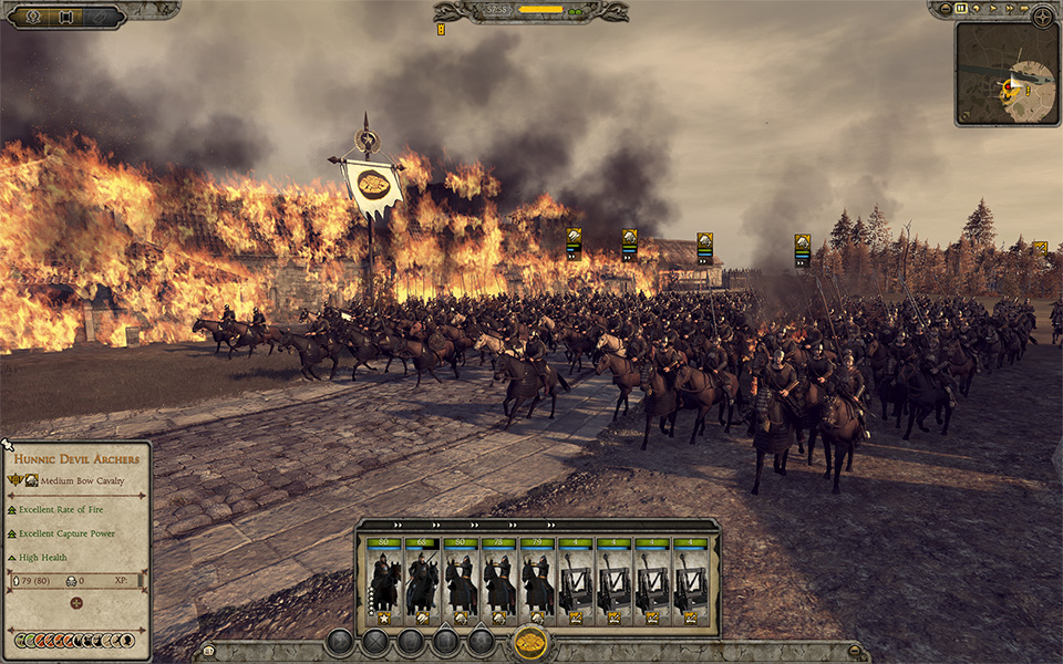 <strong>BE THE STORM, OR&nbsp;STAND AGAINST IT</strong> <span>Sweep Roman rule from the world at the head of nomadic hordes from the Eurasian steppe. Or, kindle the embers of a weakened empire, beset by political infighting and multiple enemies, yet still with vast resources at its command.</span>