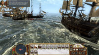 Deploy warships to keep vital sea lanes open.