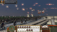 The Continental Army comes under intense attack from British Redcoats.