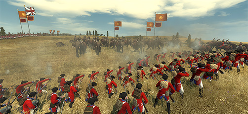 <strong>DOMINA IL CAMPO DI BATTAGLIA</strong> Padroneggia l'uso bellico della polvere da sparo in gigantesche battaglie in 3D in cui l'ingegno militare e il progresso tecnologico risulteranno decisivi.