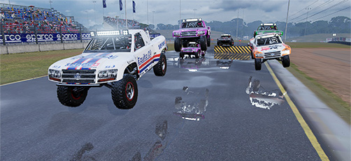 <strong>PERFEKT GETUNT</strong><span>Umfasst das volle Programm an DLCs: Classic Car-Nage Destruction Derby, Drift- und Ausdauer-Modi, weitere Karriere- und Story-Events sowie Bonuswagen und -strecken.</span>