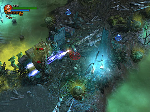 <strong>TOUCHSCREEN- ODER GAMEPAD-STEUERUNG</strong> Passe die Touchscreen-Steuerung nach deinem Geschmack an, oder verbinde dein Lieblings-Gamepad.
