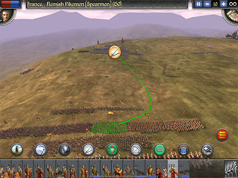 <strong>THE POWER IN YOUR HANDS</strong> Take command, with a brand-new user interface and enhanced touch controls for fingertip control of the battlefield.