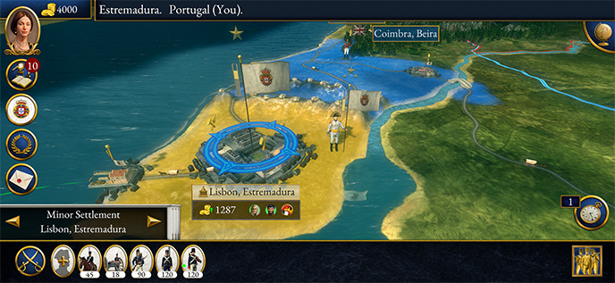 <strong>GUERRILLA WARFARE</strong> Liberate Iberia from French occupation, either as Spanish irregulars with guerrilla tactics and rabble-rousing Agents, or as their steadfast British allies, in the Peninsular War.