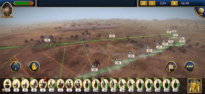 <strong>ГРАНДИОЗНАЯ СТРАТЕГИЯ НА ХОДУ</strong> Интуитивное сенсорное управление и улучшения 