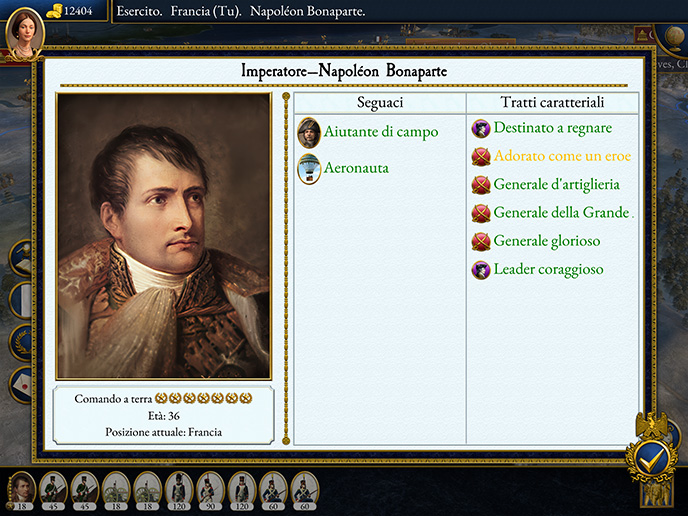 <strong>TEMUTO DA MOLTI, EGUAGLIATO DA NESSUNO</strong> Rivivi la straordinaria carriera militare di Napoleone; dai primi successi sulle Alpi italiane e in Egitto, fino alle sue conquiste europee e la creazione del primo impero francese.