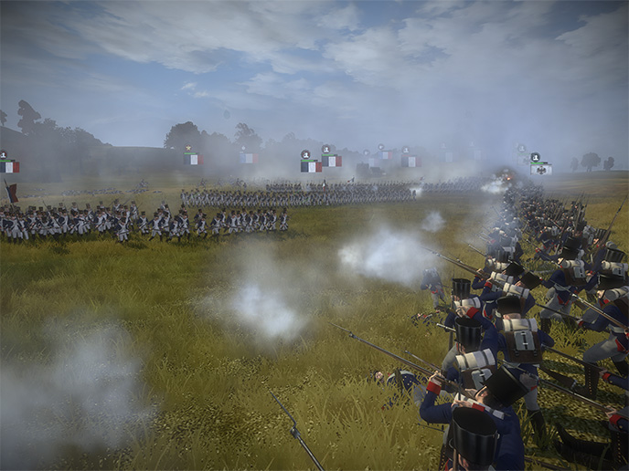 <strong>GUIDA LA COALIZIONE</strong> A capo di Austria, Gran Bretagna, Prussia o Russia, opponiti alla Francia di Napoleone, il suo autoproclamato imperatore, in una campagna per piegare i suoi aggressivi piani di espansione. 