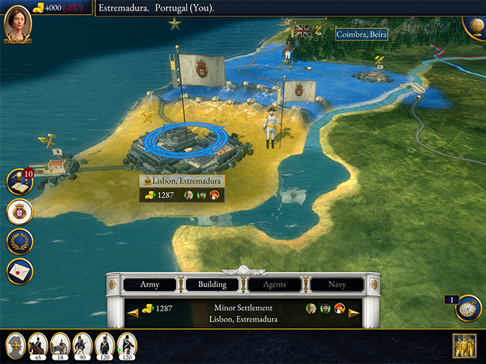 <strong>GUERRILLA WARFARE</strong> Liberate Iberia from French occupation, either as Spanish irregulars with guerrilla tactics and rabble-rousing Agents, or as their steadfast British allies, in the Peninsular War.