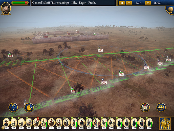 <strong>GRAND STRATEGY ON THE GO</strong> Intuitive touchscreen controls and quality-of-life improvements make NAPOLEON tailored for mobile. Or, for the familiar desktop experience, connect an iPadOS/Android compatible mouse & keyboard.